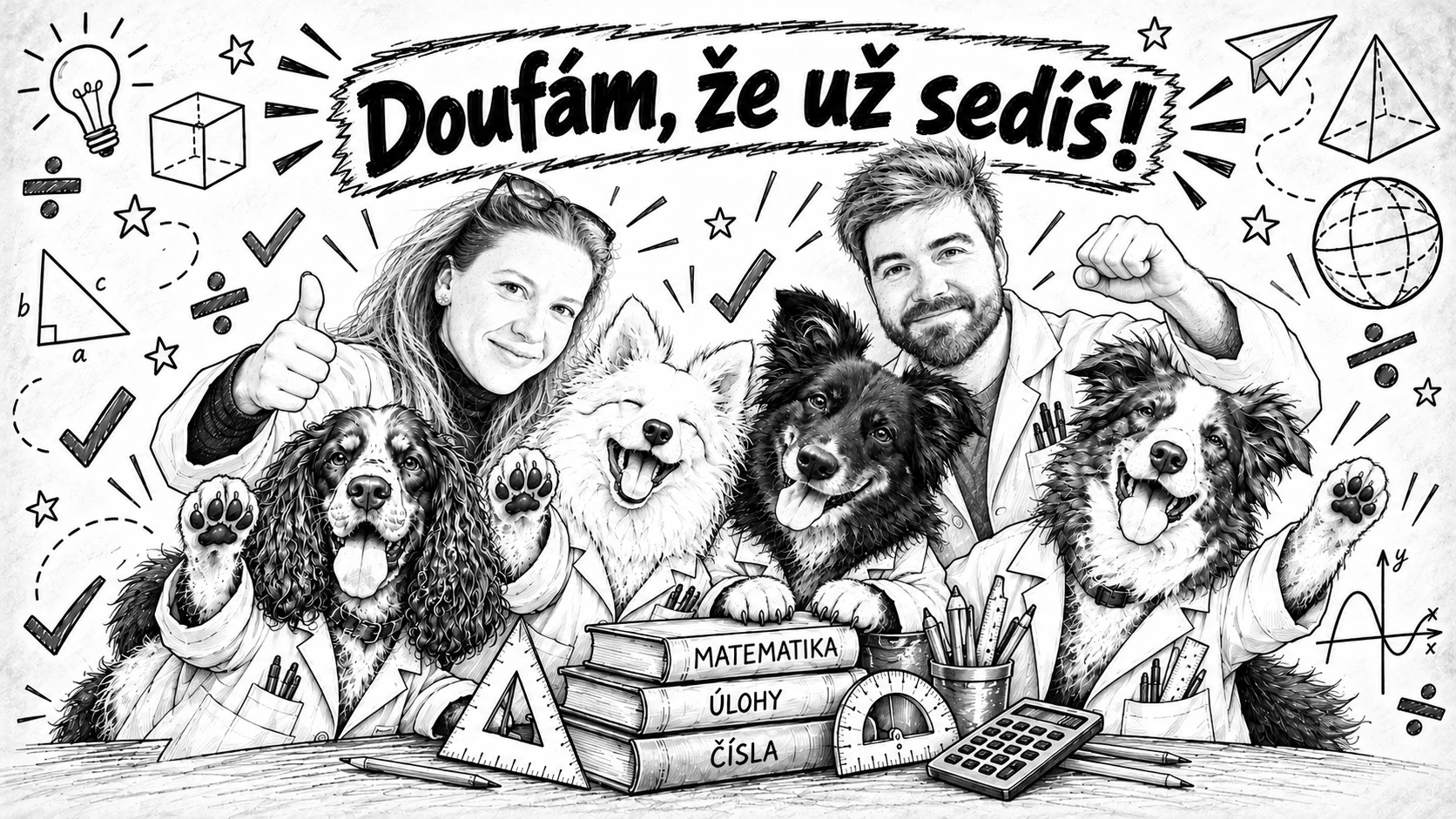 Závěr hry – celá smečka slaví